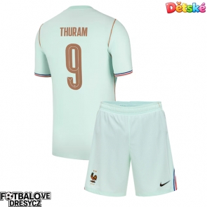 Francie Marcus Thuram #9 Dětské Venkovní dres komplet MS 2026 Krátký Rukáv (+ trenýrky)